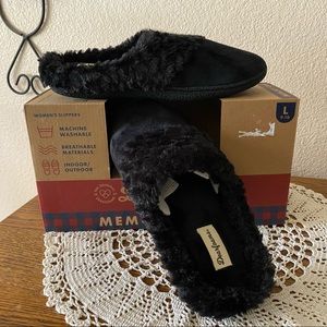 DEARFOAMS MEMORY FOAM WOMENS SLIPPERS NIB LRG 9-10